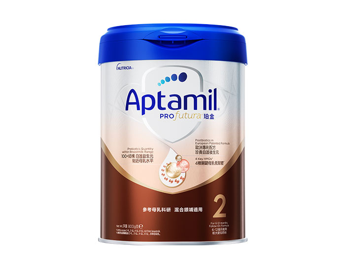 Aptamil珀金 較大嬰兒配方奶粉2段 800g 